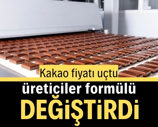 Kakao fiyatı uçtu, üreticiler formülü değiştirdi