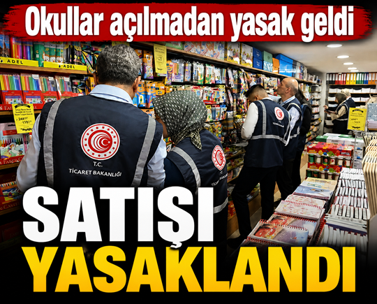 Kalemlikte kimyasal tespit edildi: Satışı yasaklandı
