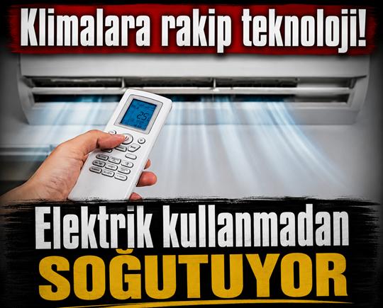 Klimalara rakip teknoloji! Elektrik kullanmadan soğutuyor