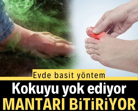 Kokuyu yok ediyor, mantarı bitiriyor: Evde basit yöntem