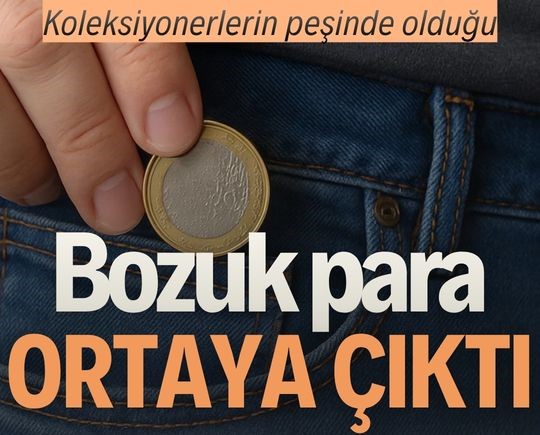 Koleksiyonerlerin peşinde olduğu bozuk para ortaya çıktı