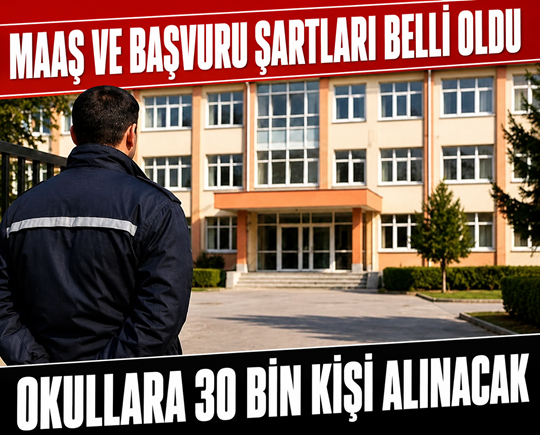 Maaş ve başvuru şartları belli oldu: Okullara 30 bin kişi alınacak