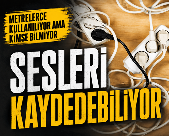 Metrelerce kullanılıyor ama kimse bilmiyor: Sesleri kaydedebiliyor