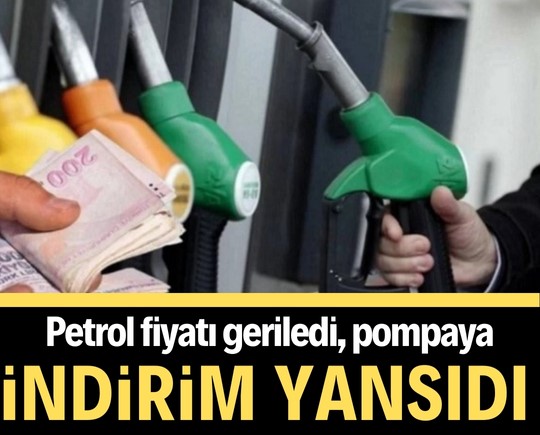 Petrol fiyatı geriledi, pompaya indirim yansıdı