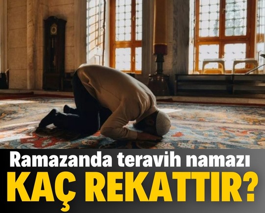 Ramazanda teravih namazı kaç rekattır?