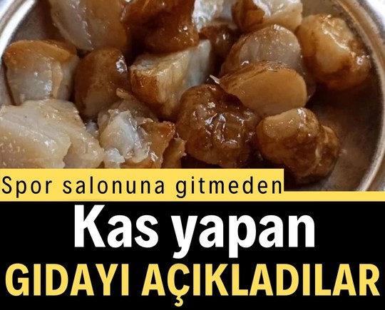 Spor salonuna gitmeden kas yapan gıdayı açıkladılar