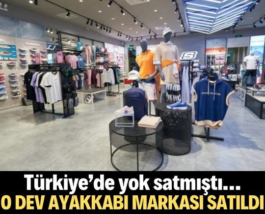 Türkiye’de yok satmıştı… O dev ayakkabı markası satılıyor