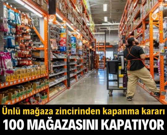 Ünlü mağaza zincirinden şok kapanma kararı: 100 mağazasını aynı anda kapatıyor