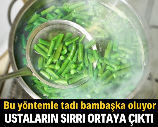Ustaların sırrı ortaya çıktı! Bu yöntemle tadı bambaşka oluyor