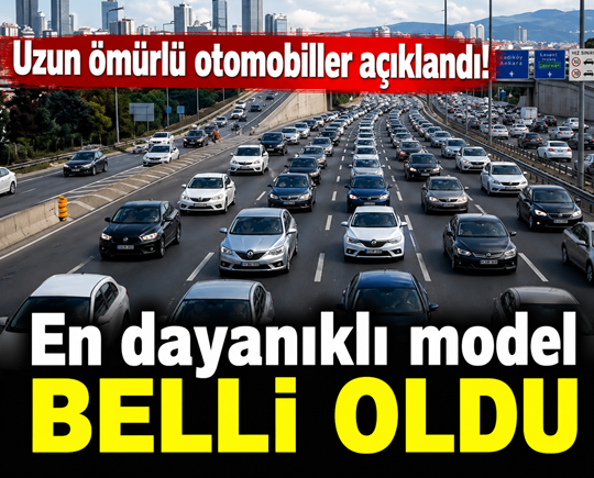 Uzun ömürlü otomobiller açıklandı! En dayanıklı model belli oldu