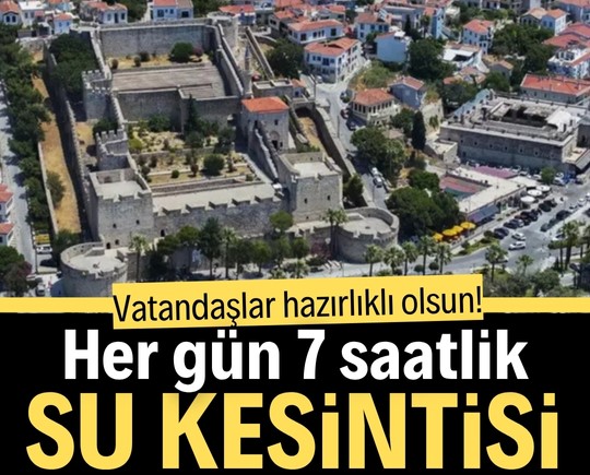 Vatandaşlar hazırlıklı olsun! Her gün 7 saatlik su kesintisi başlıyor