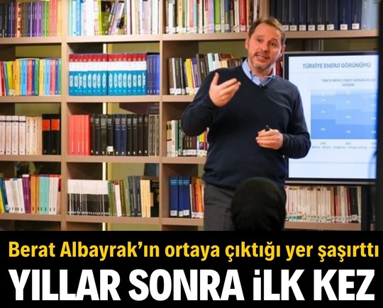 Yıllar sonra ilk kez! Berat Albayrak’ın ortaya çıktığı yer şaşırttı